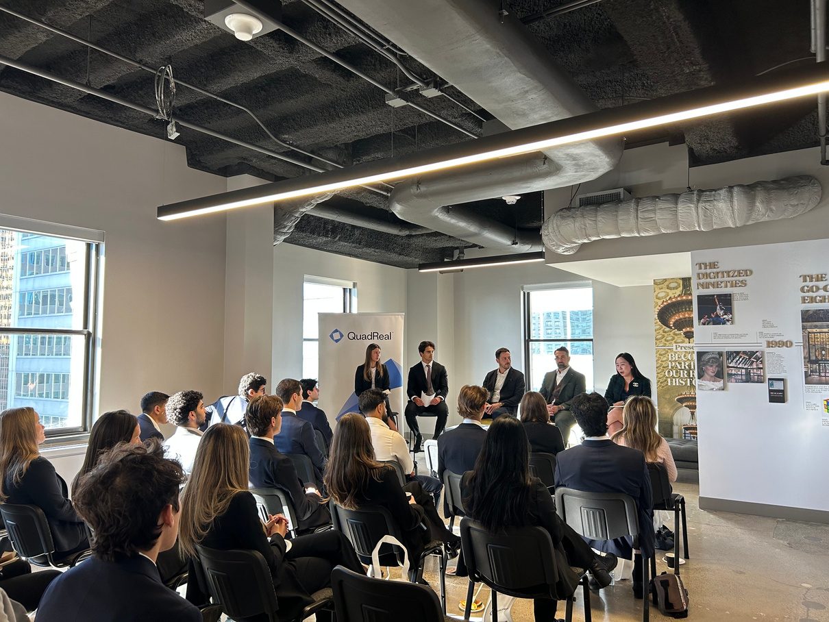 Senior real estate leaders on the Day on Bay panel